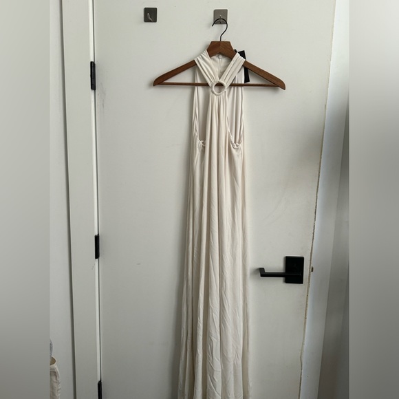 Halston NWT KARSYN JERSEY RUCHED DRESS - Picture 4 of 7